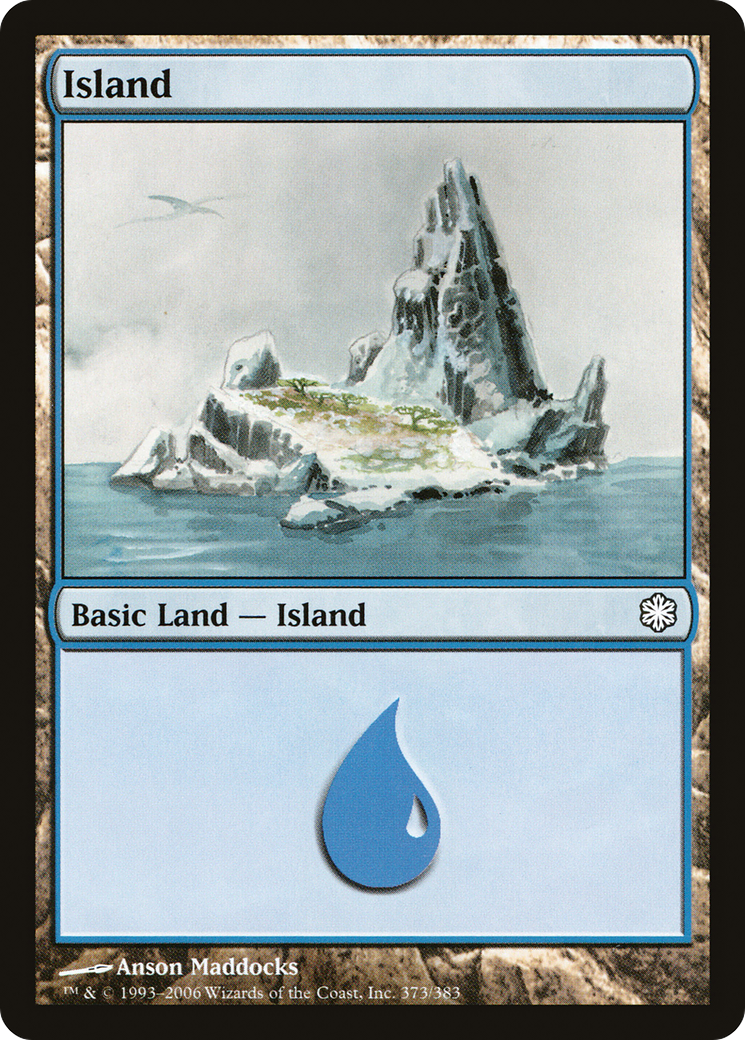 Island (CTD-373) [Misc] Coldsnap Theme Decks MTG Single Wizards of the Coast