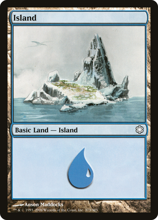 Island (CTD-373) [Misc] Coldsnap Theme Decks MTG Single Wizards of the Coast