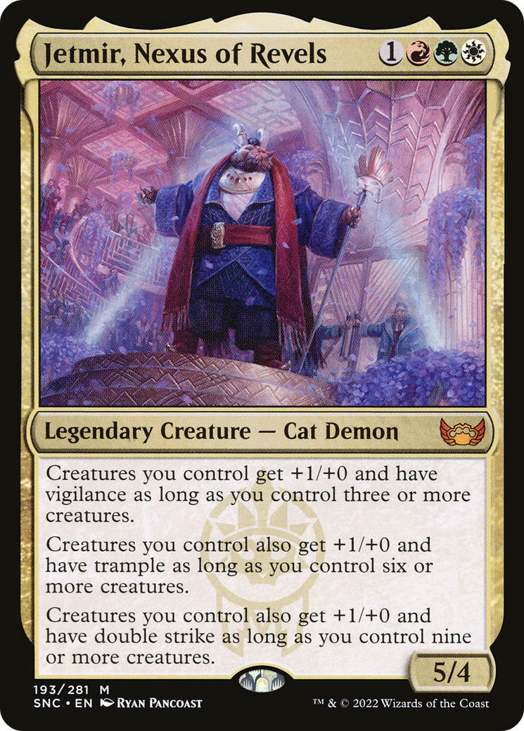 Jetmir, Nexus of Revels (SNC-193) [Streets of New Capenna] MTG Single Wizards of the Coast