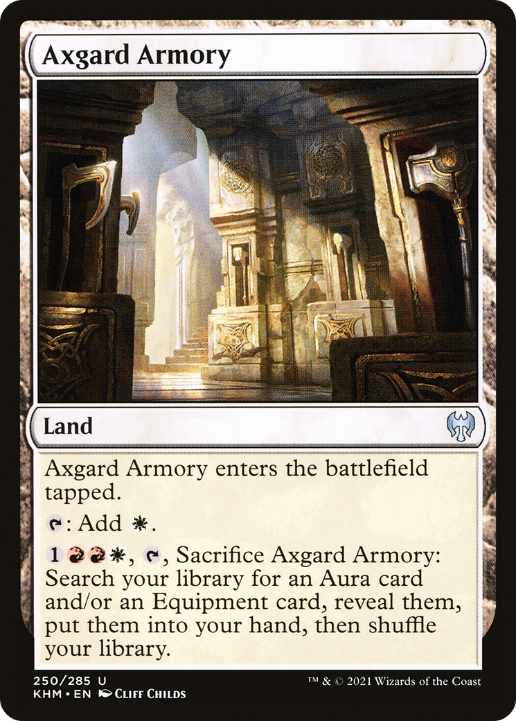 Axgard Armory (KHM-250) [Kaldheim] Foil MTG Single Wizards of the Coast