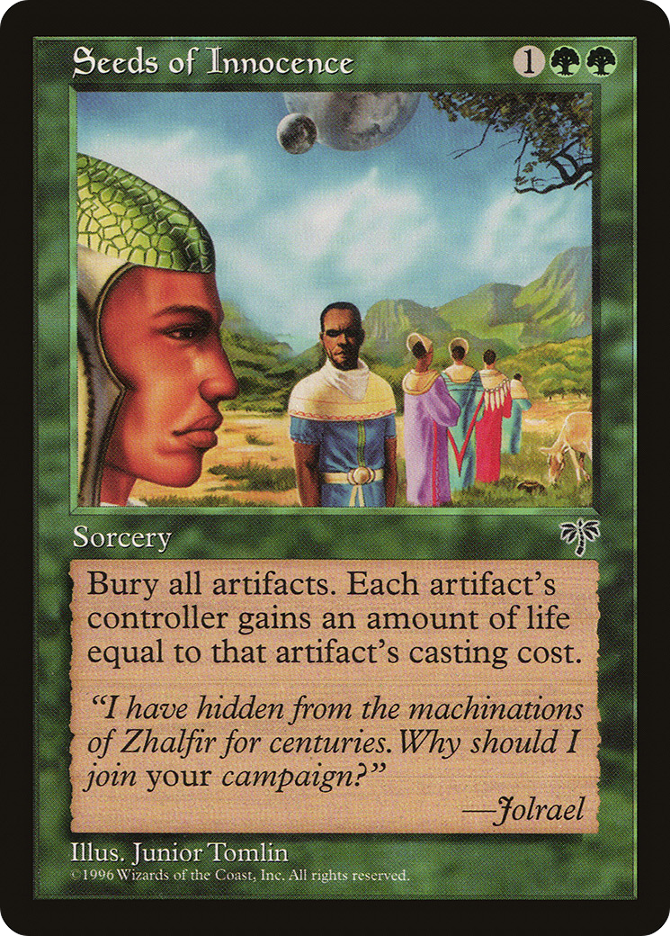 Seeds of Innocence (MIR-241) [Mirage] MTG Single Wizards of the Coast