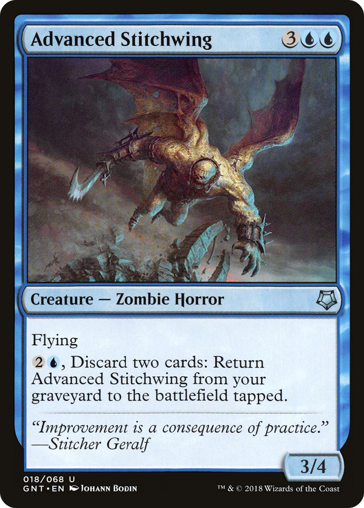 Advanced Stitchwing (GNT-018) [Misc] Game Night MTG Single Wizards of the Coast