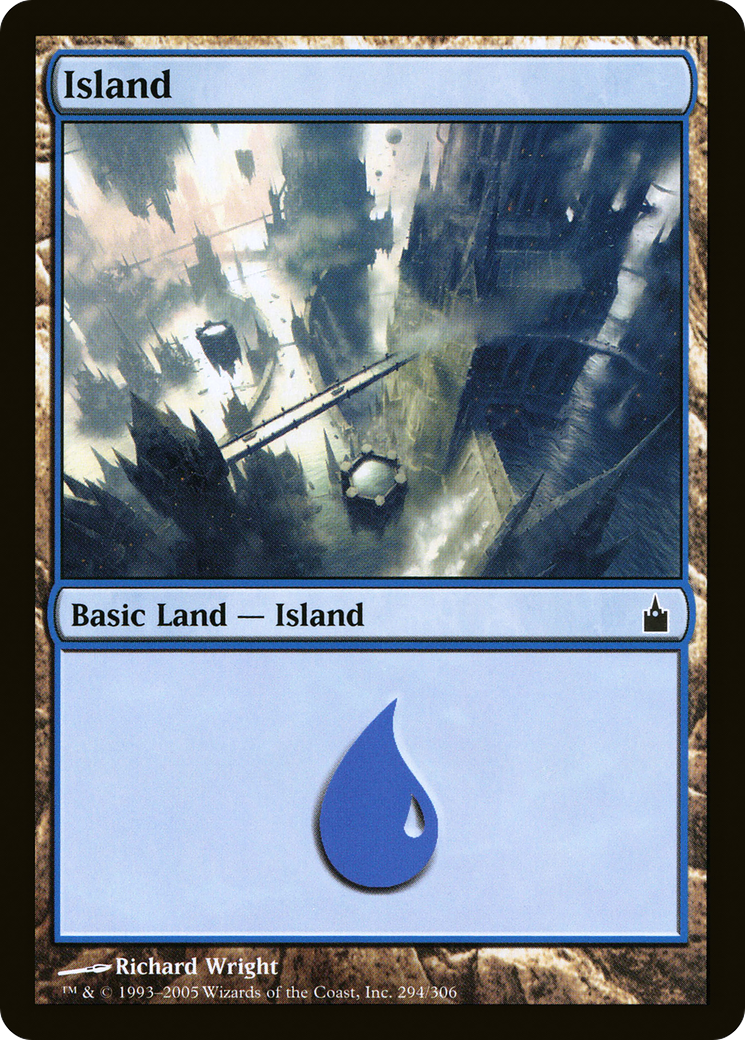 Island (RAV-294) [Ravnica: City of Guilds] Foil MTG Single Wizards of the Coast