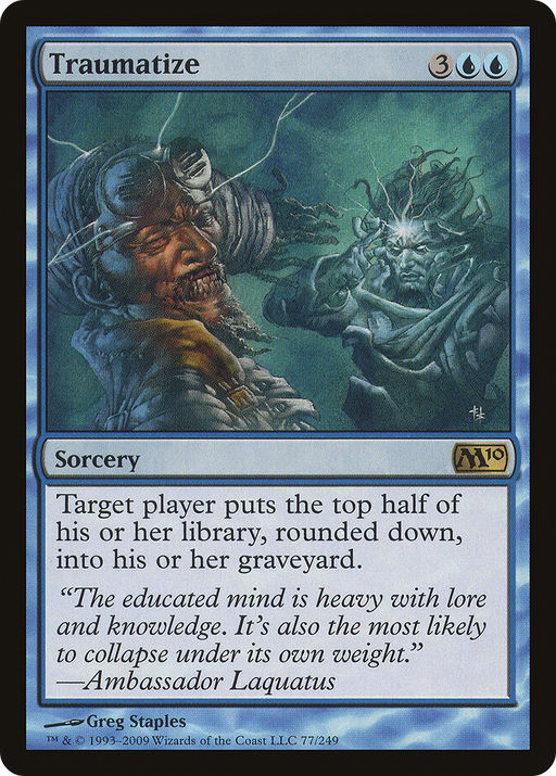 Traumatize (M10-077) [Magic 2010] MTG Single Wizards of the Coast