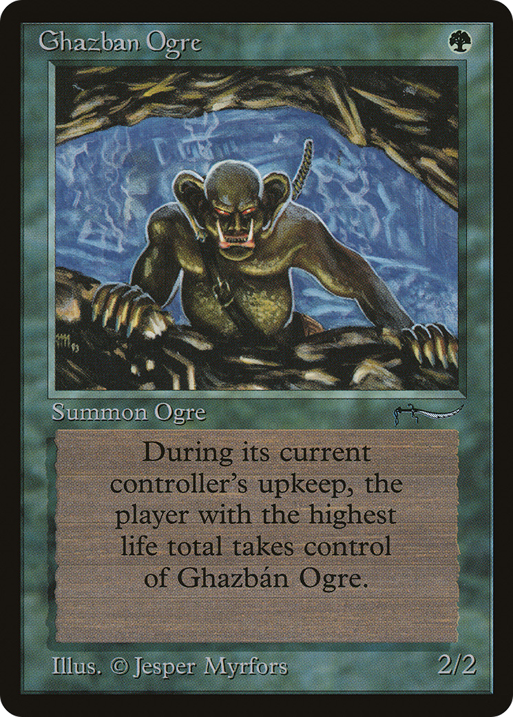 Ghazbán Ogre (ARN-049) [Oldschool] Arabian Nights MTG Single Wizards of the Coast
