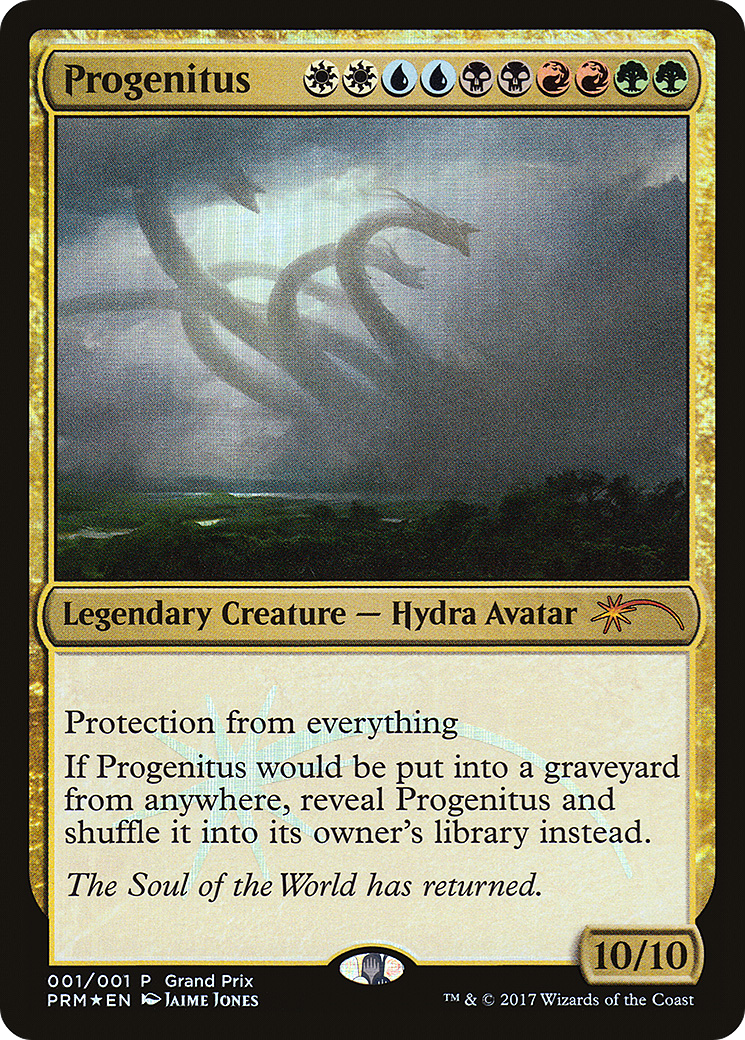 Progenitus (GPP-001) [Misc] Grand Prix Promos Foil MTG Single Wizards of the Coast