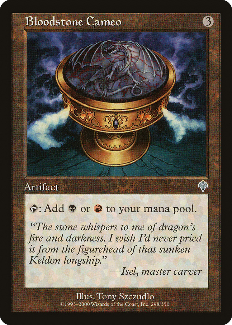 Bloodstone Cameo (INV-298) [Invasion] MTG Single Wizards of the Coast