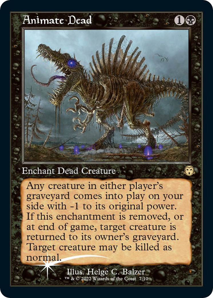 Animate Dead (JDG-007) [Misc] Judge Gift Cards 2022 Foil MTG Single Wizards of the Coast