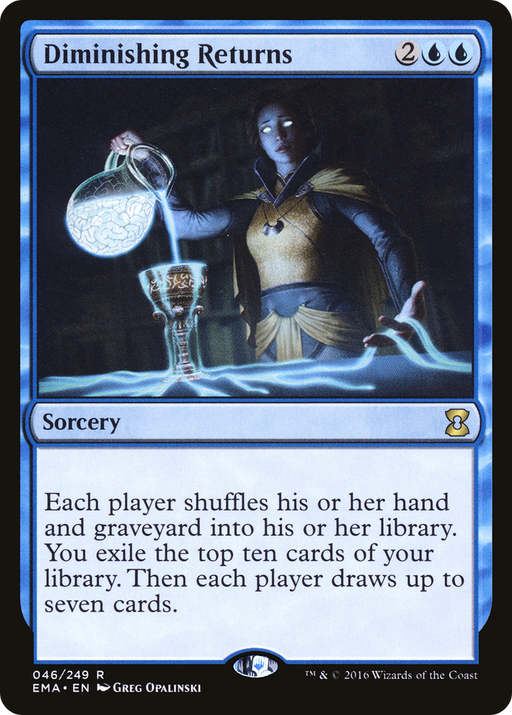 Diminishing Returns (EMA-046) [Eternal Masters] MTG Single Wizards of the Coast