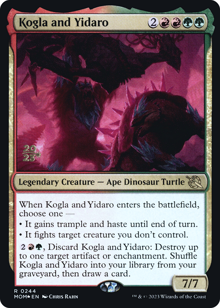 Kogla and Yidaro (PRE-244) [March of the Machine Promos] Foil MTG Single Wizards of the Coast