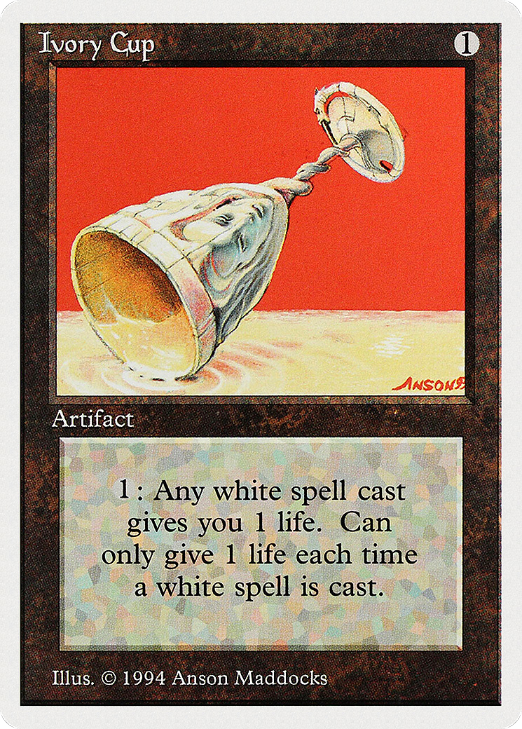 Ivory Cup (SUM-253) [Misc] Summer Magic / Edgar MTG Single Wizards of the Coast