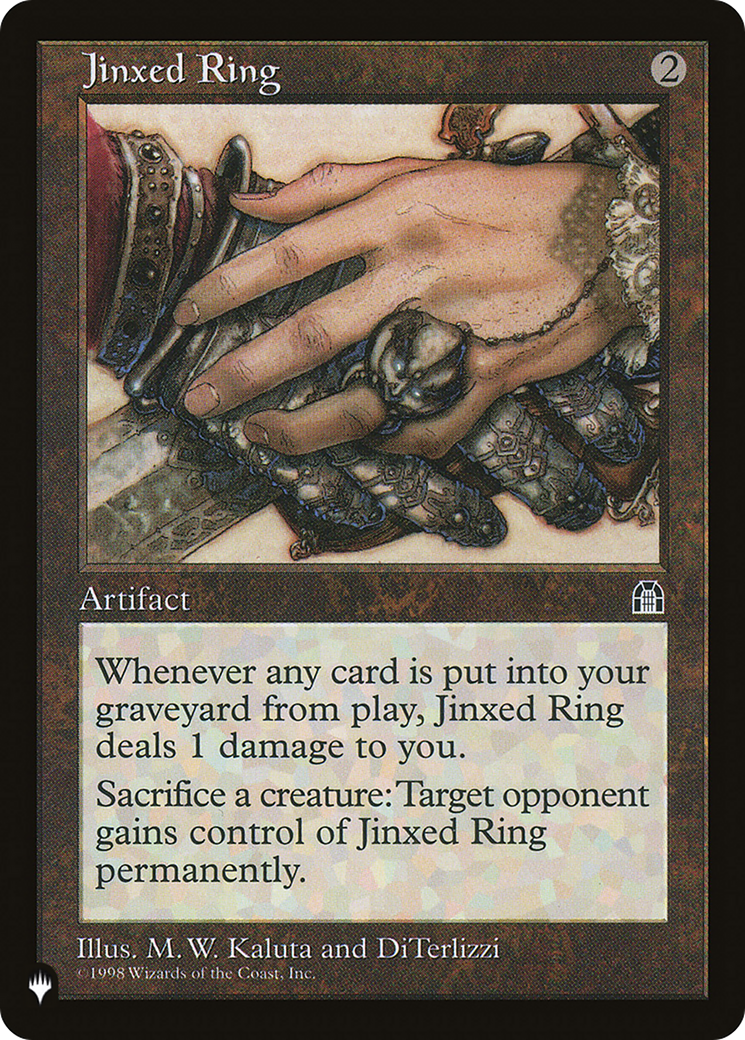 Jinxed Ring (LIST-STH-137) [Mystery Booster] The List MTG Single Wizards of the Coast