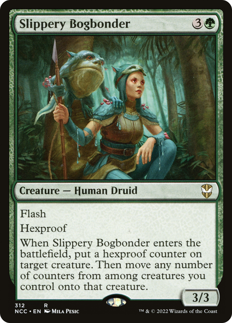 Slippery Bogbonder (NCC-312) [New Capenna Commander] MTG Single Wizards of the Coast