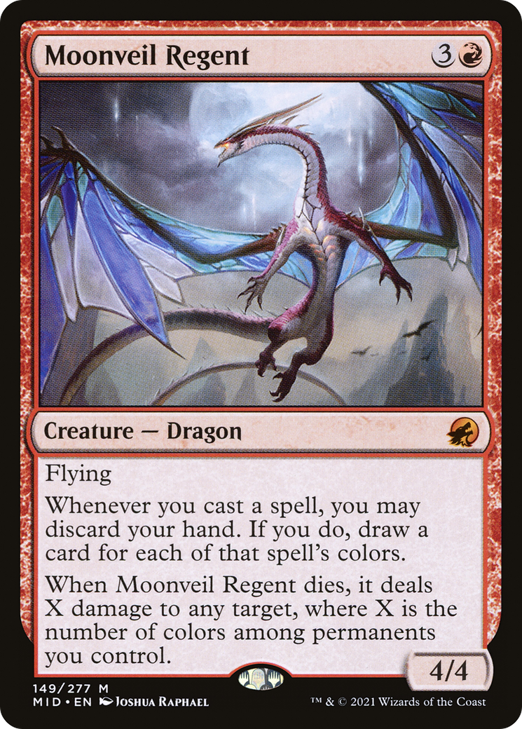 Moonveil Regent (MID-149) [Innistrad: Midnight Hunt] MTG Single Wizards of the Coast