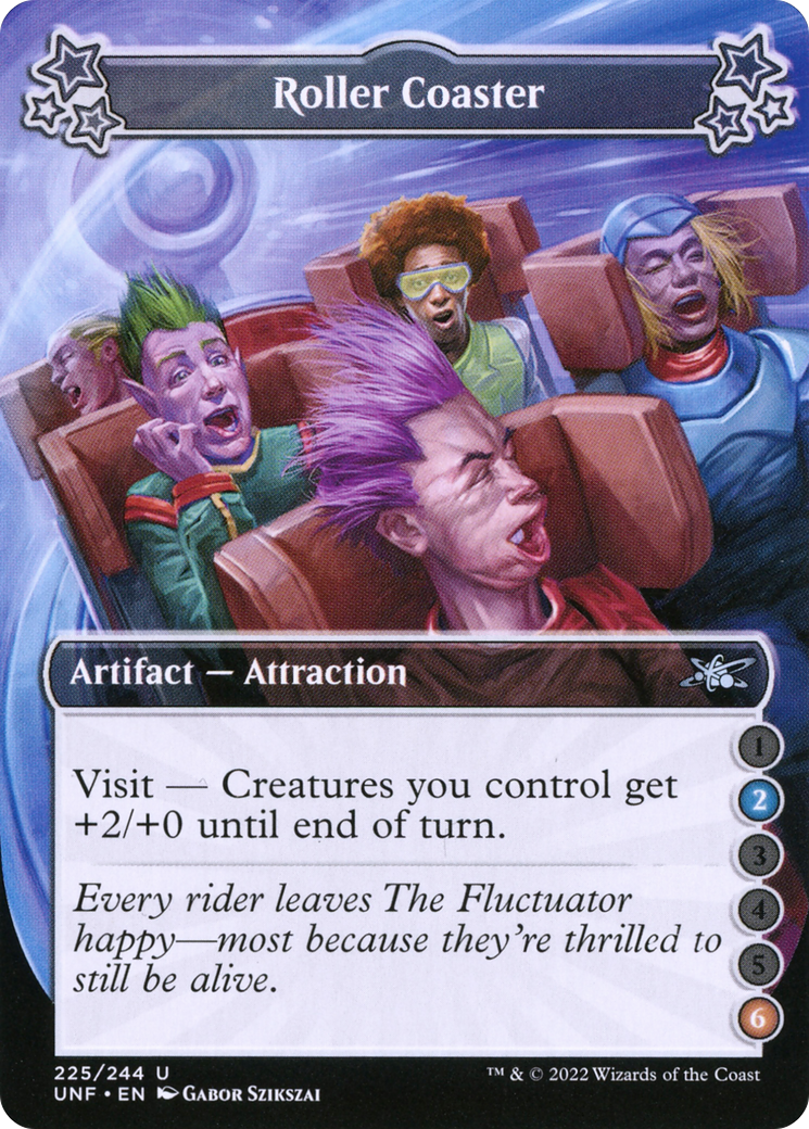 Roller Coaster (UNF-225A) [Unfinity] Foil MTG Single Wizards of the Coast