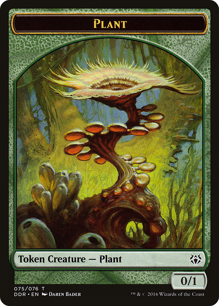 Plant Token (DDR-075) [Misc] Duel Decks: Nissa vs. Ob Nixilis MTG Single Wizards of the Coast