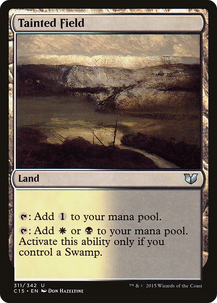 Tainted Field (C15-311) [Commander 2015] MTG Single Wizards of the Coast