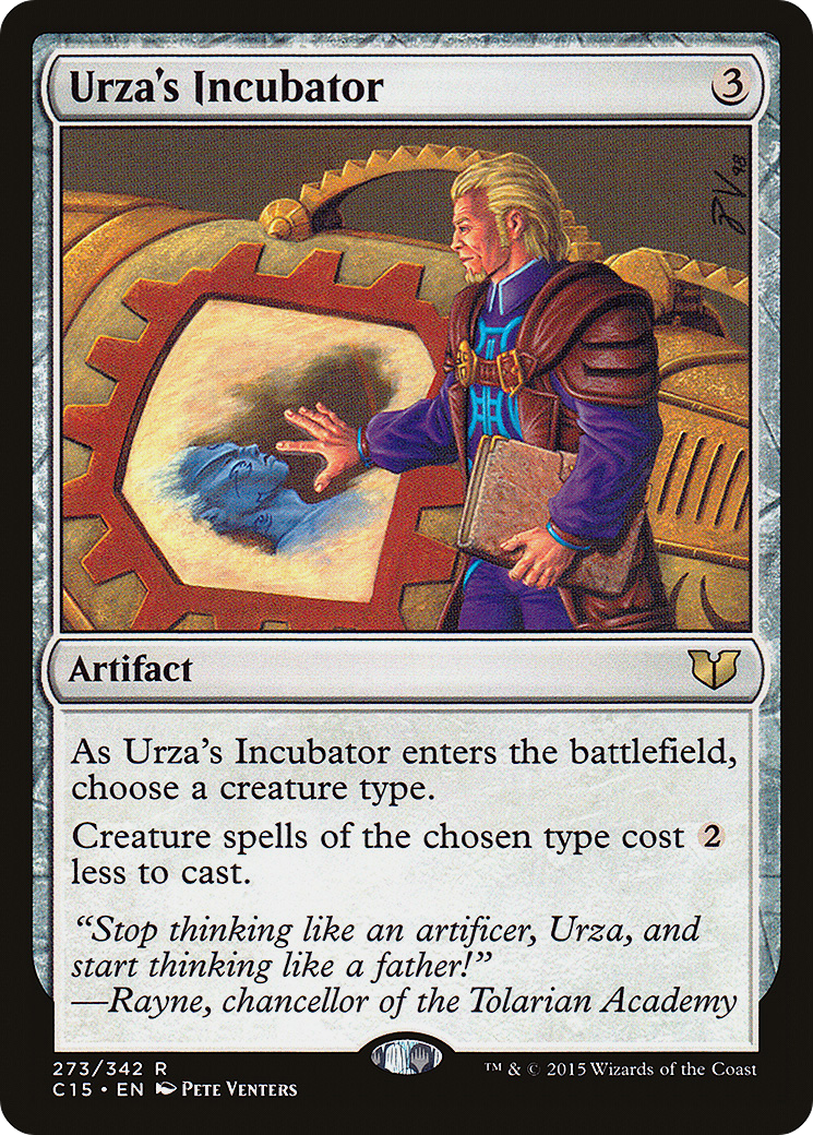 Urza's Incubator (C15-273) [Commander 2015] MTG Single Wizards of the Coast