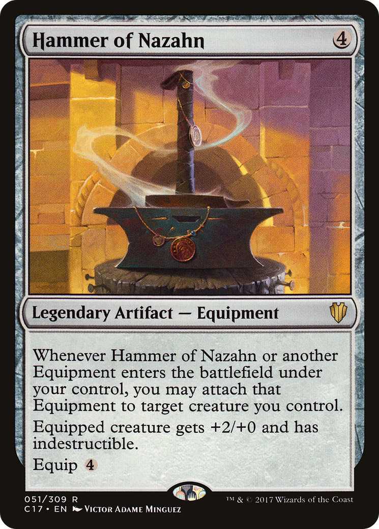 Hammer of Nazahn [Commander 2017] MTG Single Magic: The Gathering