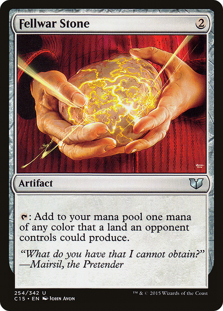 Fellwar Stone (C15-254) [Commander 2015] MTG Single Wizards of the Coast