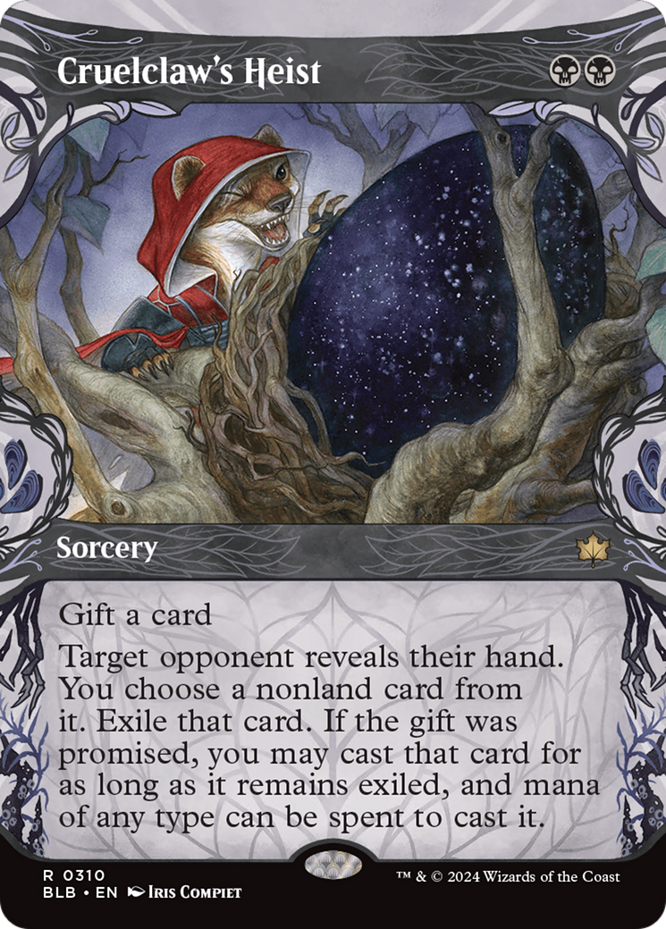 Cruelclaw's Heist (BLB-310) [Bloomburrow] (Showcase) (Borderless) MTG Single Wizards of the Coast