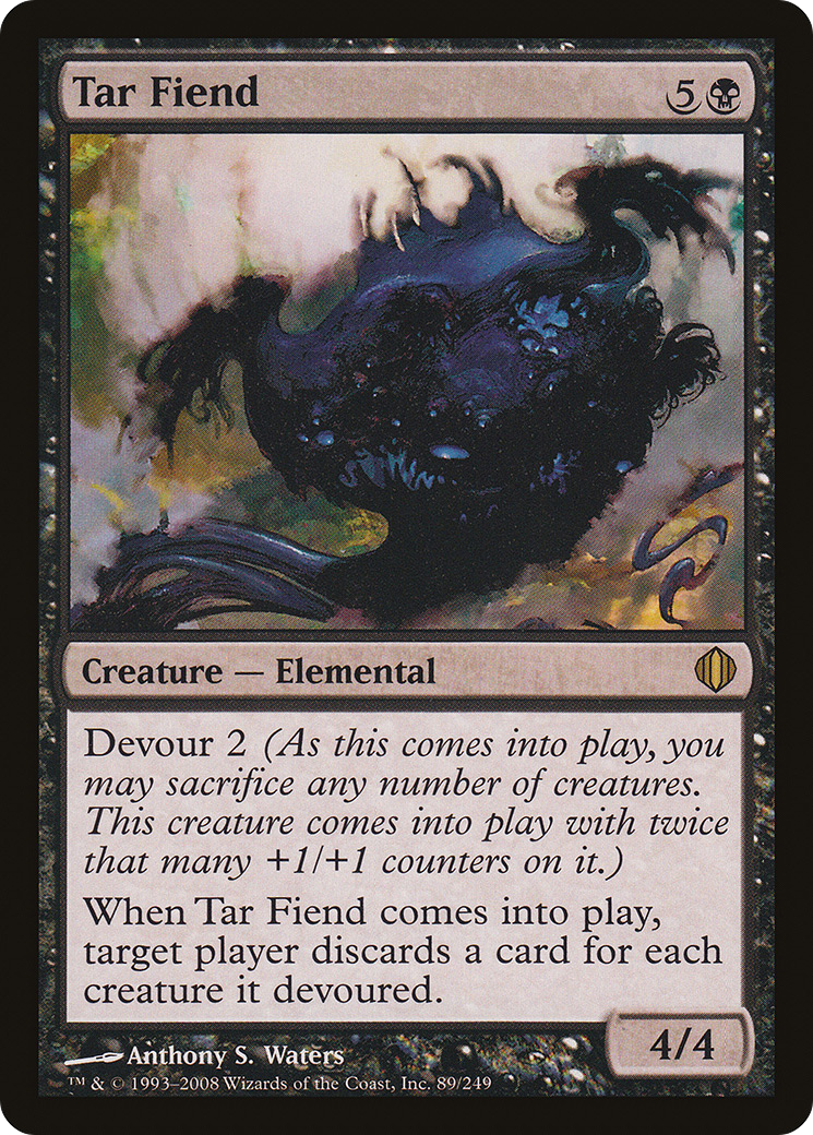 Tar Fiend (ALA-089) [Shards of Alara] Foil MTG Single Wizards of the Coast