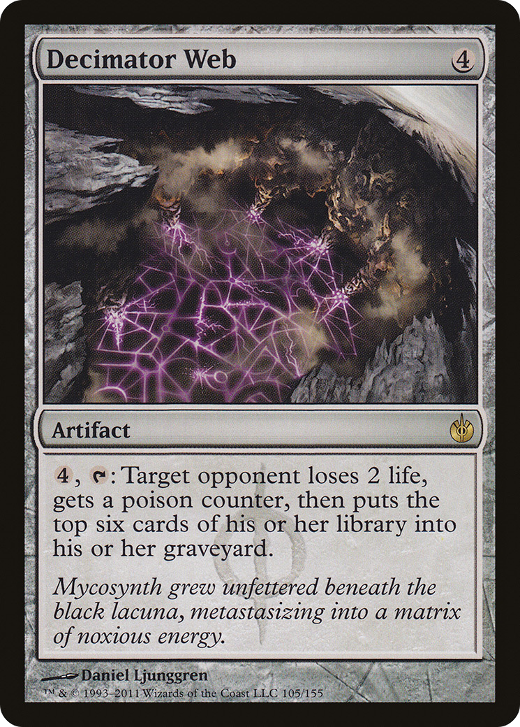 Decimator Web (MBS-105) [Mirrodin Besieged] Foil MTG Single Wizards of the Coast