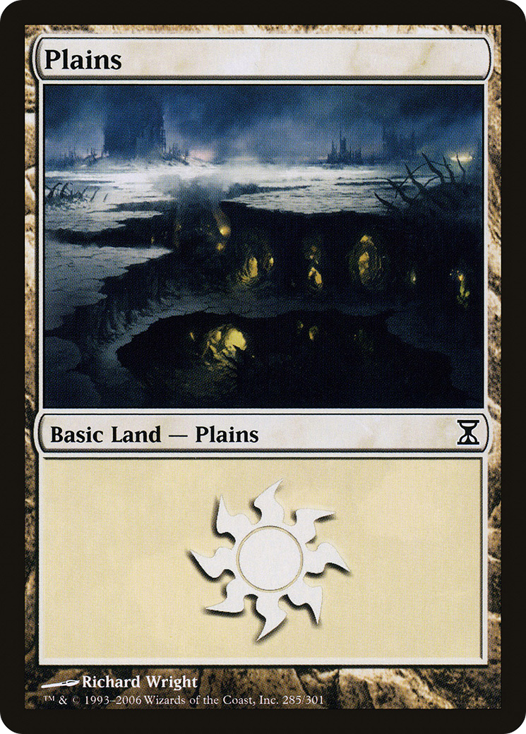 Plains (TSP-285) [Time Spiral] MTG Single Wizards of the Coast