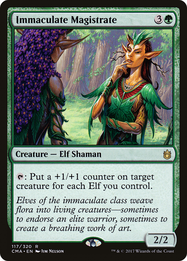 Immaculate Magistrate (CMA-117) [Commander Anthology] MTG Single Wizards of the Coast