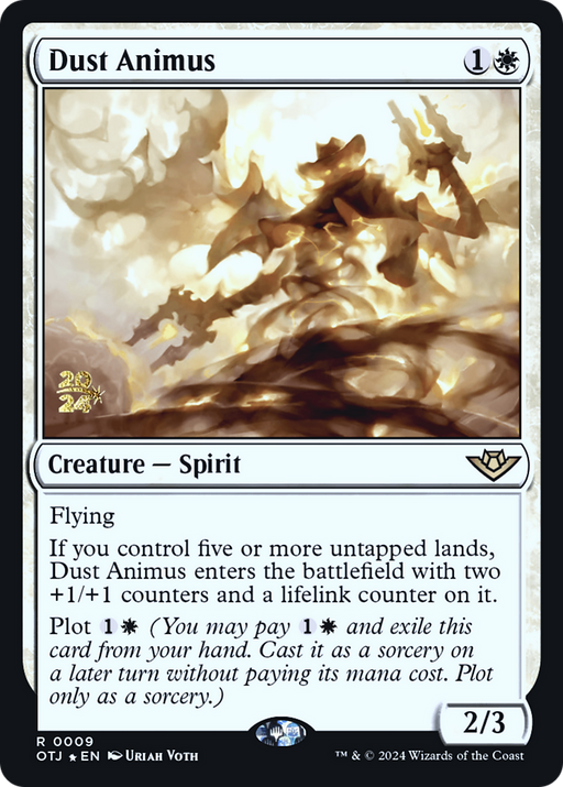 Dust Animus (PRE-009) [Outlaws of Thunder Junction Promos] Foil MTG Single Wizards of the Coast