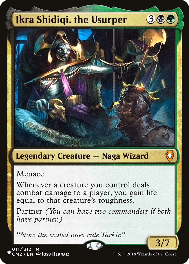 Ikra Shidiqi, the Usurper (LIST-011/312) [Mystery Booster] The List MTG Single Wizards of the Coast