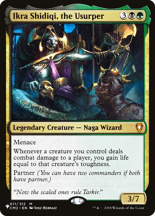 Ikra Shidiqi, the Usurper (LIST-011/312) [Mystery Booster] The List MTG Single Wizards of the Coast