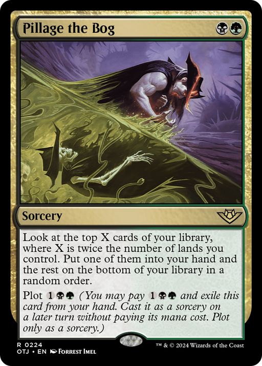 Pillage the Bog (OTJ-224) [Outlaws of Thunder Junction] MTG Single Wizards of the Coast