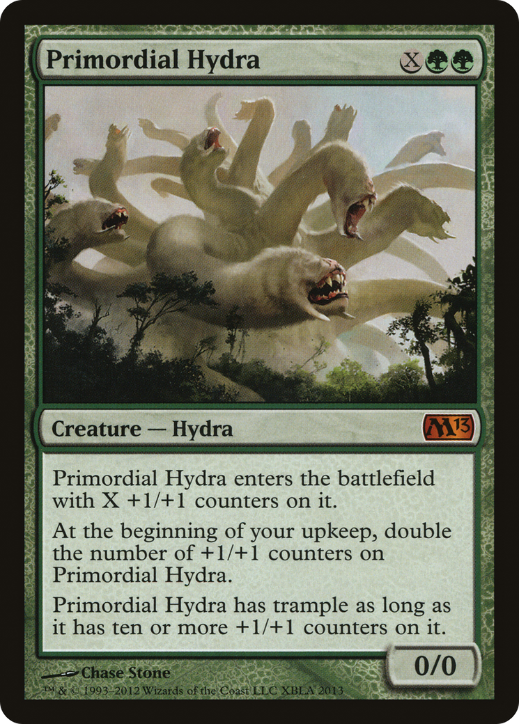 Primordial Hydra (MEDIA-XBLA 2013) [Misc] Duels of the Planeswalkers 2013 Promos MTG Single Wizards of the Coast