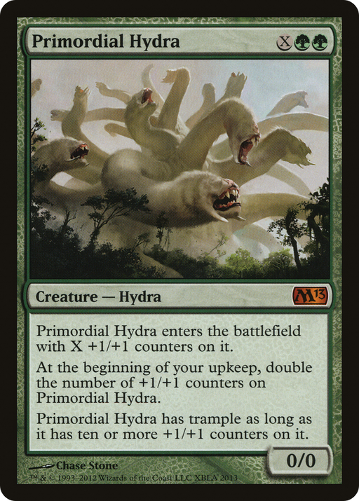 Primordial Hydra (MEDIA-XBLA 2013) [Misc] Duels of the Planeswalkers 2013 Promos MTG Single Wizards of the Coast