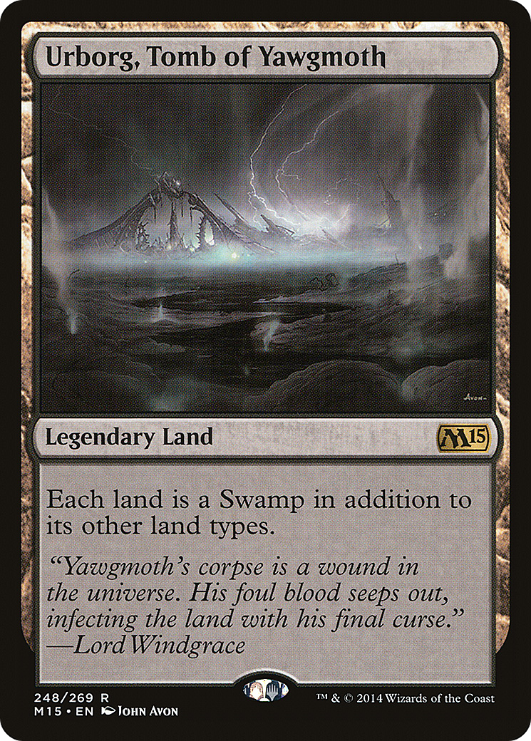 Urborg, Tomb of Yawgmoth (M15-248) [Magic 2015] Foil MTG Single Wizards of the Coast