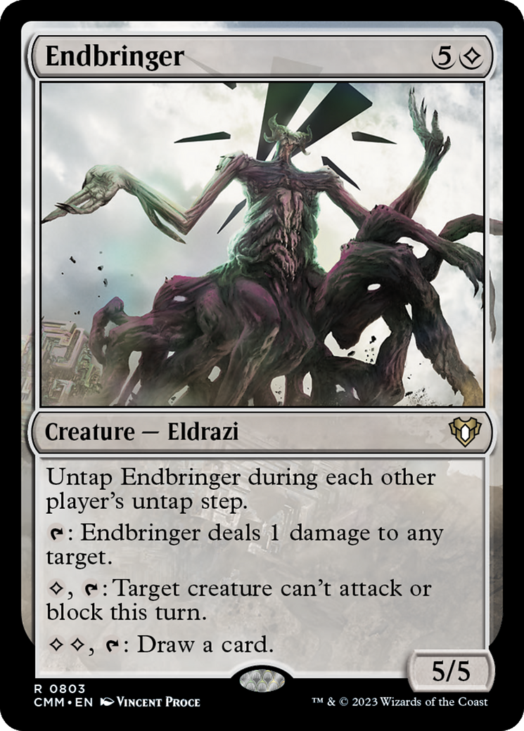 Endbringer (CMM-803) [Commander Masters] MTG Single Wizards of the Coast