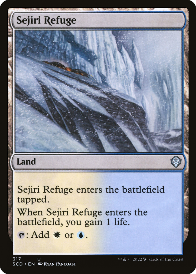 Sejiri Refuge (SCD-317) [Starter Commander Decks] MTG Single Wizards of the Coast