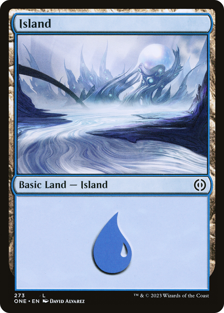Island (ONE-273) [Phyrexia: All Will Be One] MTG Single Wizards of the Coast