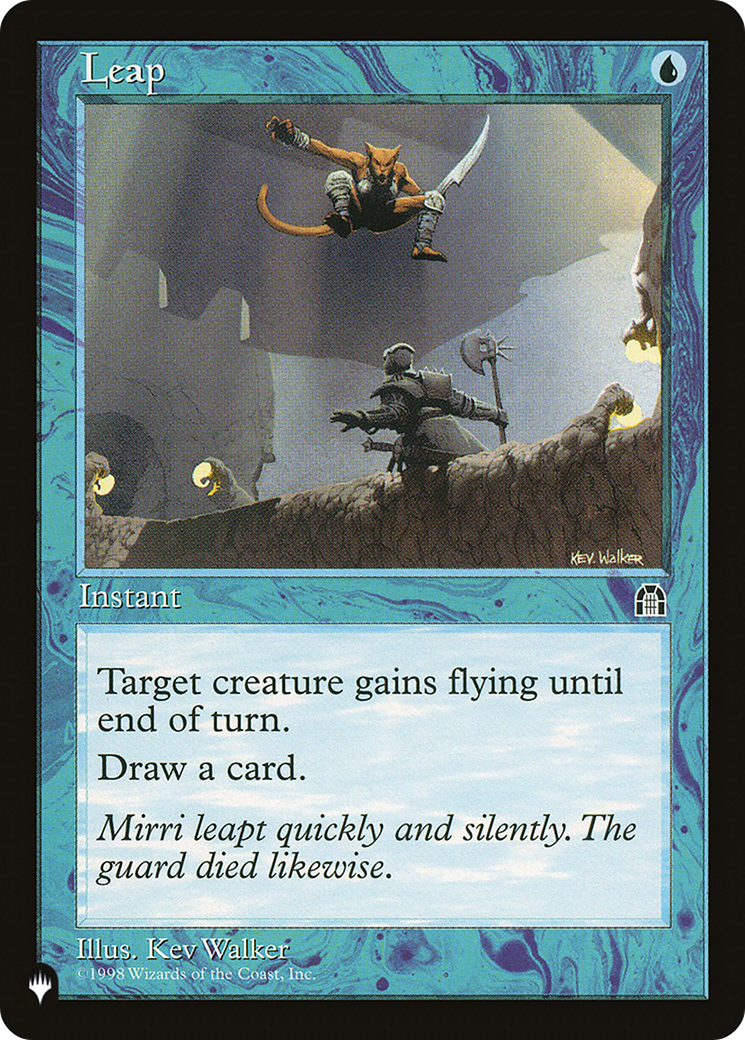 Leap (LIST-STH-35) [Mystery Booster] The List MTG Single Wizards of the Coast