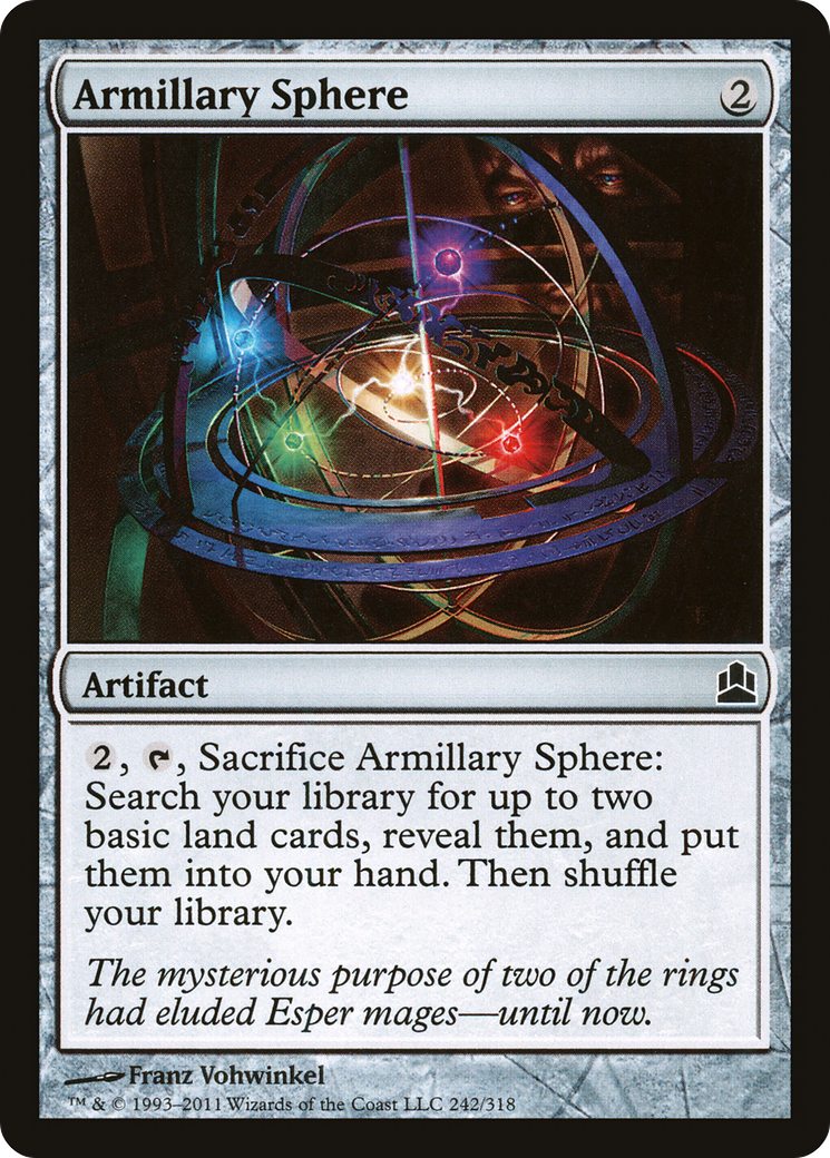 Armillary Sphere (CMD-242) [Commander 2011] MTG Single Wizards of the Coast