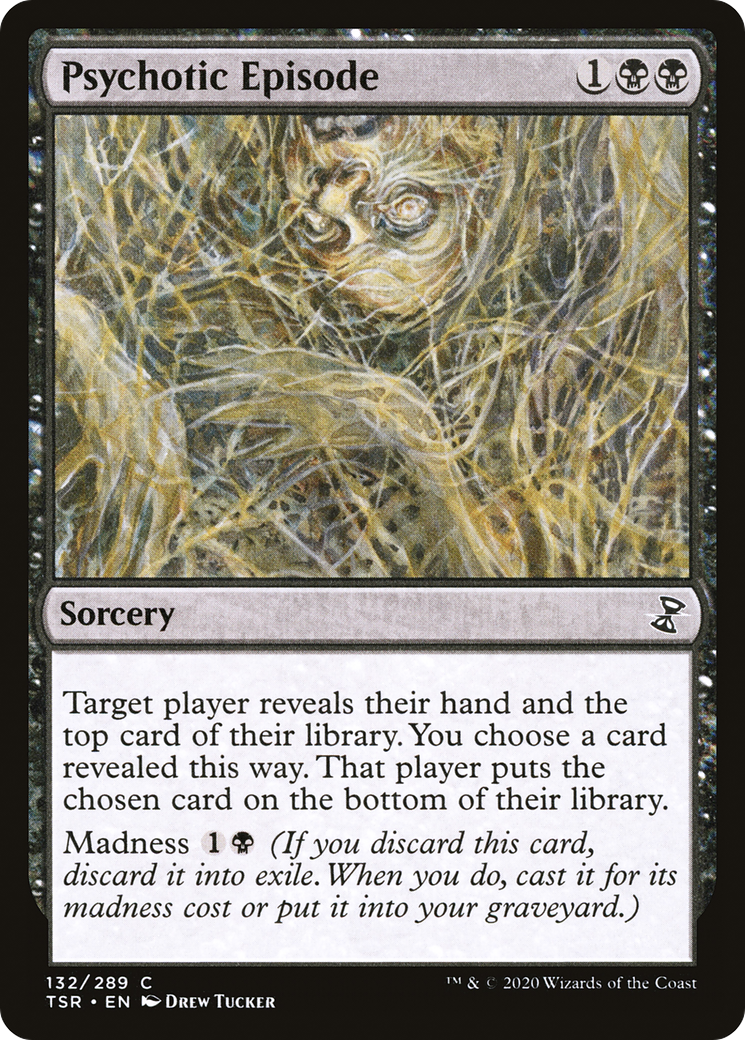 Psychotic Episode (TSR-132) [Time Spiral Remastered] Foil MTG Single Wizards of the Coast