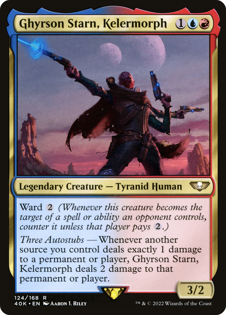 Ghyrson Starn, Kelermorph (40K-124) [Warhammer 40,000 Commander] MTG Single Wizards of the Coast