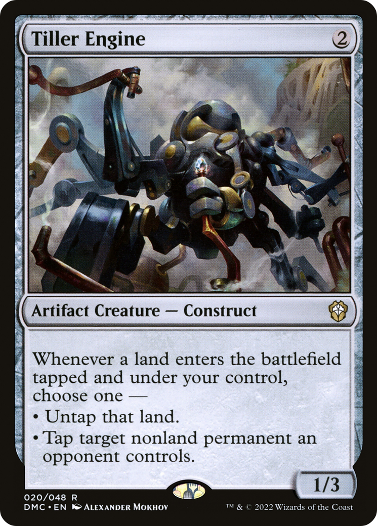 Tiller Engine (DMC-020) [Dominaria United Commander] MTG Single Wizards of the Coast