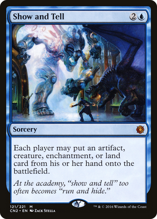 Show and Tell (CN2-121) [Conspiracy: Take the Crown] MTG Single Wizards of the Coast