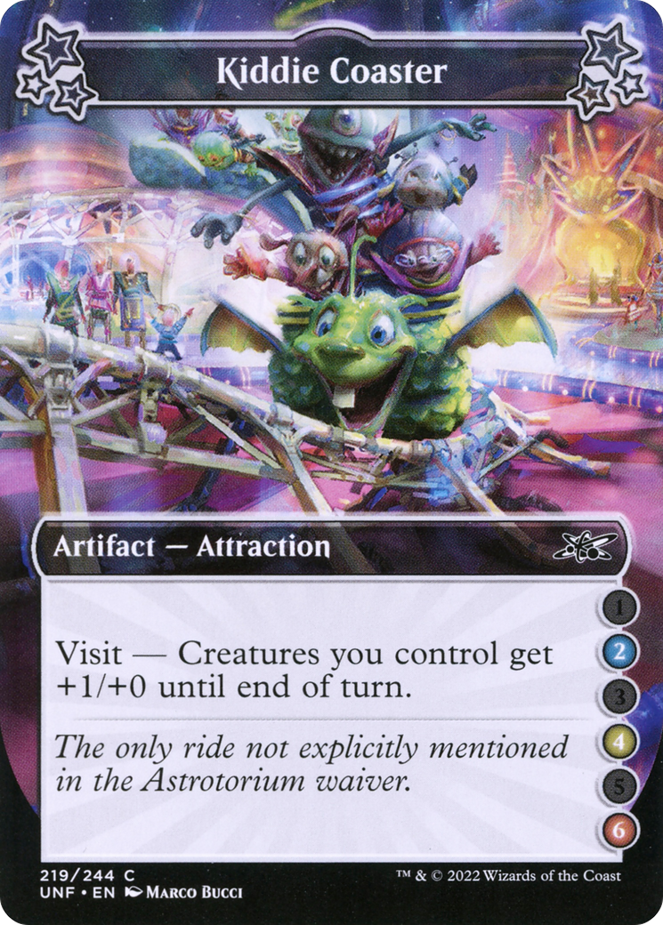 Kiddie Coaster (UNF-219B) [Unfinity] Foil MTG Single Wizards of the Coast