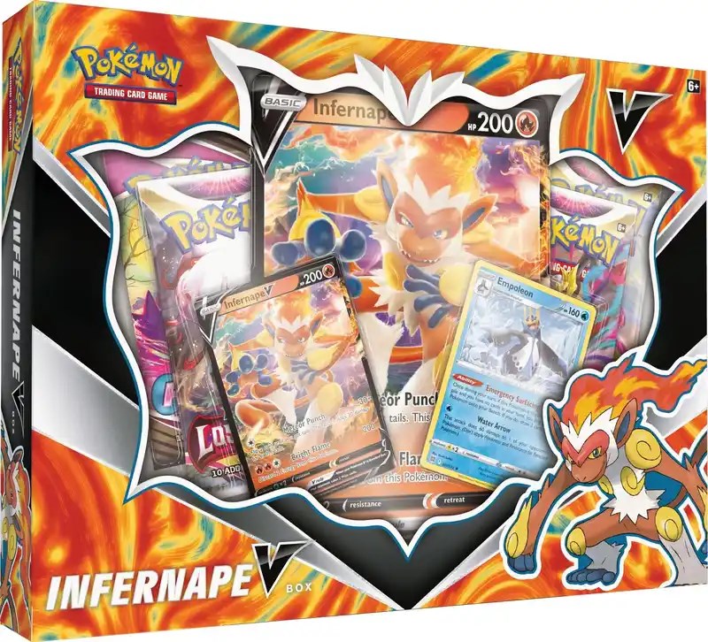 Pokémon Infernape V Box Pokemon Sealed Pokémon   