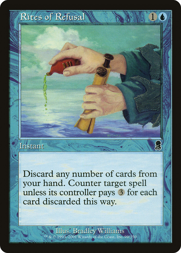 Rites of Refusal (ODY-099) [Odyssey] Foil MTG Single Wizards of the Coast