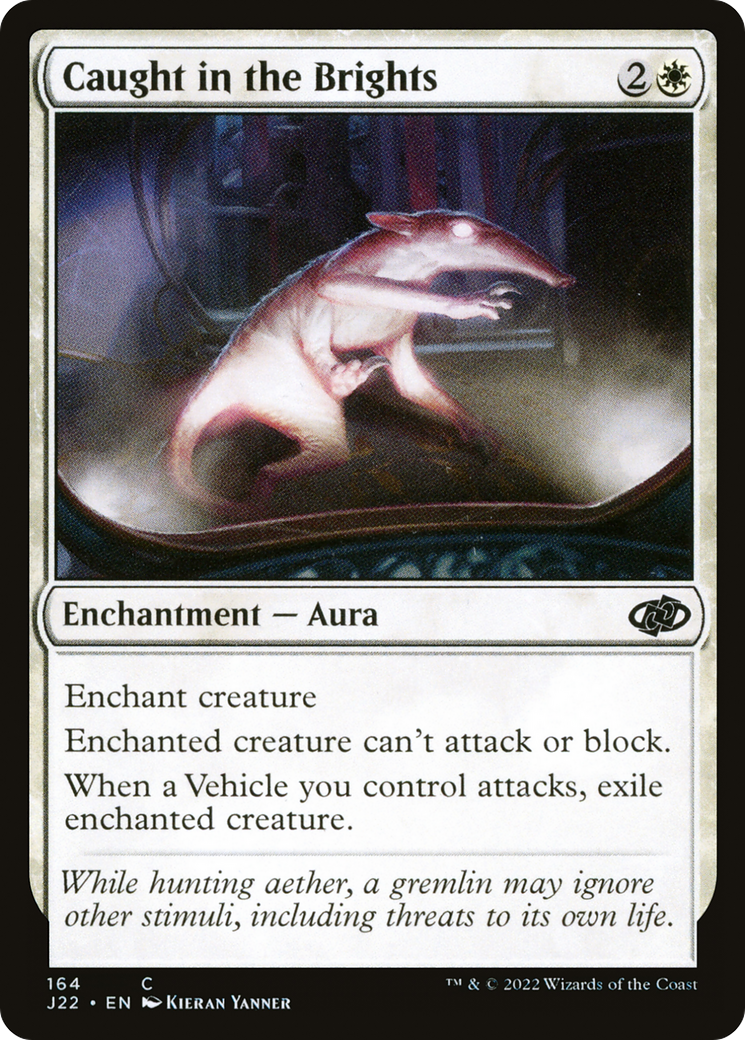 Caught in the Brights (J22-164) [Jumpstart 2022] MTG Single Wizards of the Coast