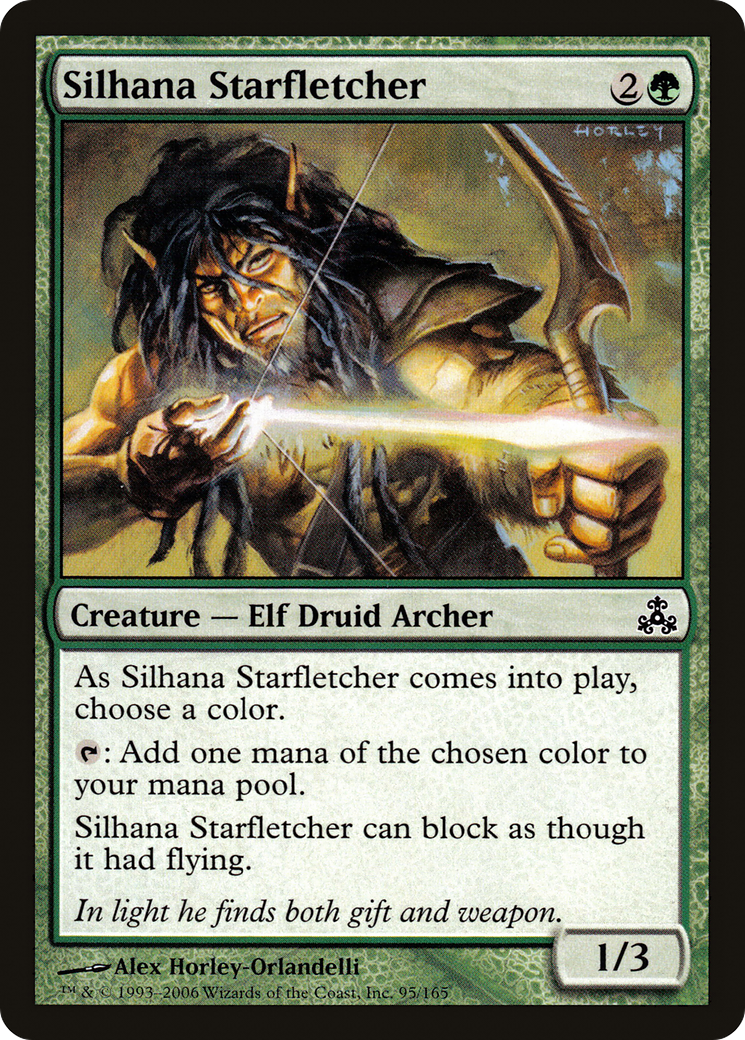 Silhana Starfletcher (GPT-095) [Guildpact] Foil MTG Single Wizards of the Coast